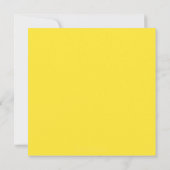 Uitnodigingen of aankondigingen van gele pleisters (Achterkant)