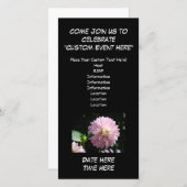 Uitnodigingen op maat Kom bij ons om te vieren (Voorkant / Achterkant)