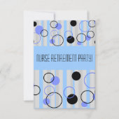 Uitnodigingen oproeppartij verpleegster (Voorkant)