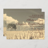 Uitnodigingen over de Brondenweddenschappen in het (Voorkant / Achterkant)