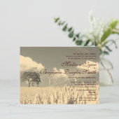 Uitnodigingen over de Brondenweddenschappen in het (Staand voorkant)