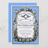 uitnodigingen over het huwelijk in de tuin (Voorkant / Achterkant)