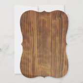 Uitnodigingen over landelijk hout, bijtende barnst (Achterkant)