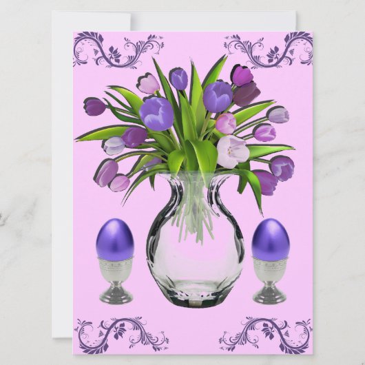 Uitnodigingen Pasen Brunch (Achterkant)