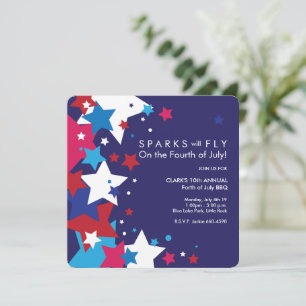 Uitnodigingen Sparks vliegt op 4 juli