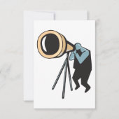 Uitnodigingen telescoop (Voorkant)