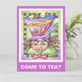 UITNODIGINGEN - THE MAD PLATTER (Staand voorkant)