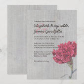 uitnodigingen tot bruiloft (Voorkant / Achterkant)