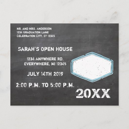 Uitnodigingen tot chrokboardveredeling (Achterkant)