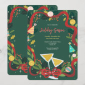 Uitnodigingen tot feestdag (Voorkant / Achterkant)