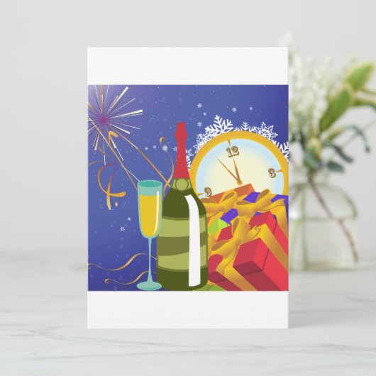 Uitnodigingen tot feestdag (Staand voorkant)