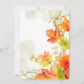 Uitnodigingen tot het afnemen van waterverf (Achterkant)