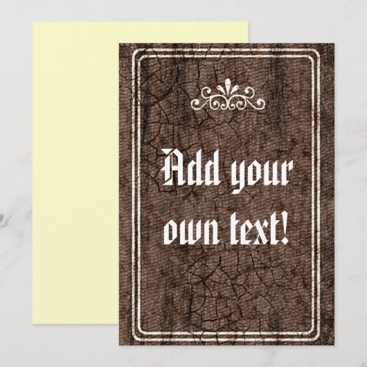 uitnodigingen tot het indienen van een papieren b (Voorkant / Achterkant)