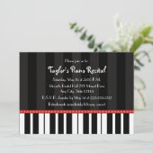 Uitnodigingen tot het indienen van Piano-overwegin (Staand voorkant)