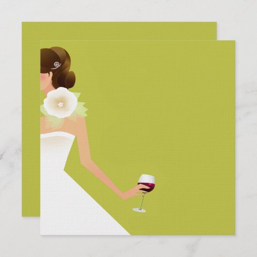 Uitnodigingen tot het indienen van Vrijgezellenfee (Voorkant / Achterkant)