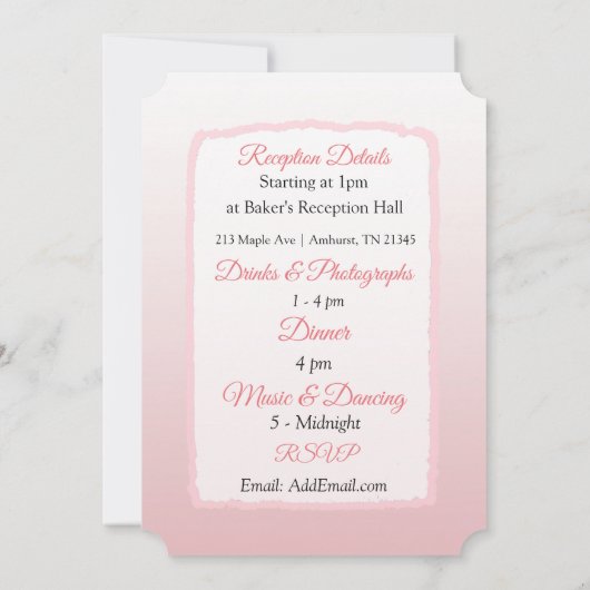 Uitnodigingen tot het indienen van zeeboringen met (Achterkant)