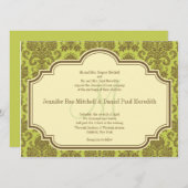 Uitnodigingen tot het maken van een huwelijk (Voorkant / Achterkant)