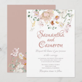 Uitnodigingen tot het Roos Floral Weddenschap