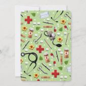 Uitnodigingen tot het studeren van de Med School (Achterkant)