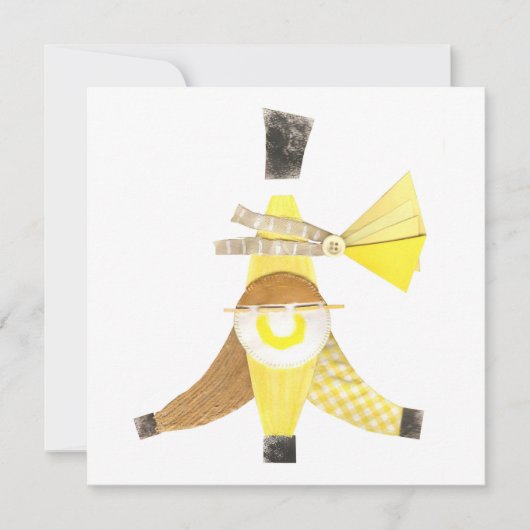 Uitnodigingen tot het verdelen van bananen (Voorkant)