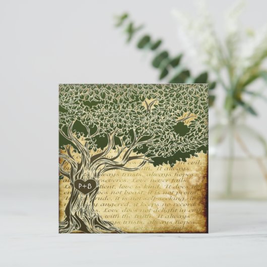 Uitnodigingen tot het voeren van een nationaal eik (Staand voorkant)