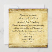 Uitnodigingen tot het voeren van een nationaal eik (Achterkant)