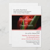 Uitnodigingen tot huwelijk (Voorkant / Achterkant)