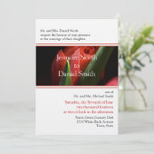 Uitnodigingen tot huwelijk (Staand voorkant)