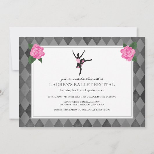 Uitnodigingen tot overweging van ballet (Voorkant)