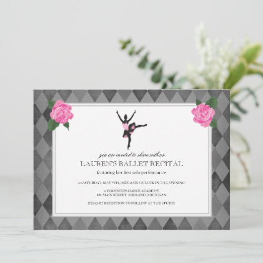 Uitnodigingen tot overweging van ballet (Staand voorkant)