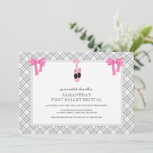 Uitnodigingen tot overweging van ballet (Staand voorkant)