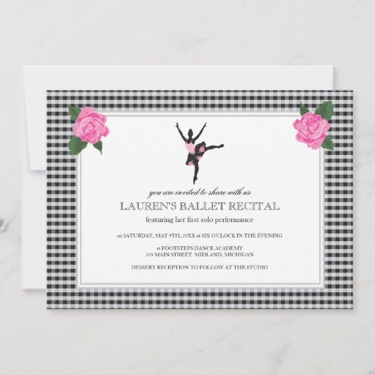 Uitnodigingen tot overweging van ballet (Voorkant)