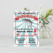 Uitnodigingen tot Poster van de vispartij (Staand voorkant)