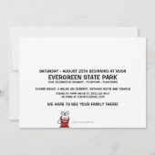 Uitnodigingen tot reünie van de Picnic-familie van (Achterkant)