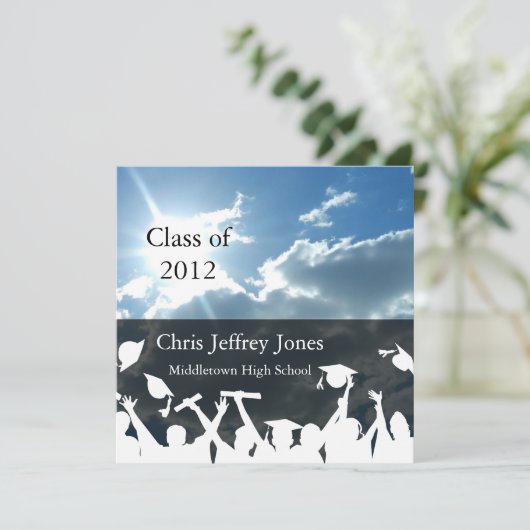 Uitnodigingen tot studeren Nieuwe (Staand voorkant)