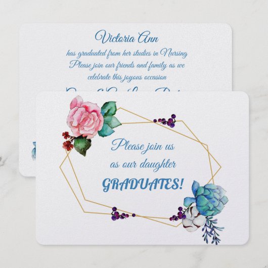 Uitnodigingen tot stuksemeting (Voorkant / Achterkant)