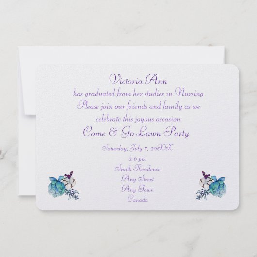 Uitnodigingen tot stuksemeting (Achterkant)