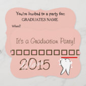 Uitnodigingen tot tandheelkundige beroepsopleiding (Voorkant / Achterkant)