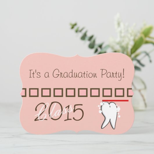 Uitnodigingen tot tandheelkundige beroepsopleiding (Staand voorkant)