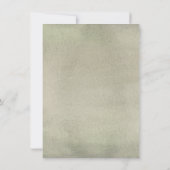 Uitnodigingen tot Tropisch Oerwoud Cheetah Weddens (Achterkant)