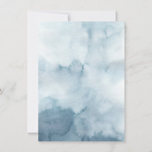 Uitnodigingen tot Tropische Ocean Shark Weddenscha (Achterkant)