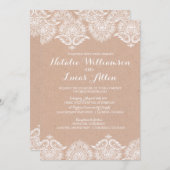 Uitnodigingen tot uitnodiging tot het uitzenden va (Voorkant / Achterkant)