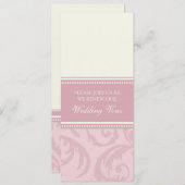 Uitnodigingen tot vernieuwing van het huwelijk tus (Voorkant / Achterkant)