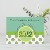 Uitnodigingen tot verpleging van verpleegkundigen (Staand voorkant)