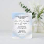 Uitnodigingen tot weddenschappen op wolken (Staand voorkant)