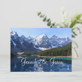 Uitnodigingen tot weddenschappen over het Rocky Mo (Staand voorkant)