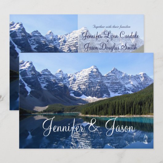 Uitnodigingen tot weddenschappen over het Rocky Mo (Voorkant / Achterkant)