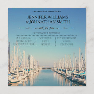 Uitnodigingen tot weduwen op de havenbestemming