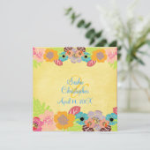 Uitnodigingen tot weduwschap tussen Leis en Luau (Staand voorkant)