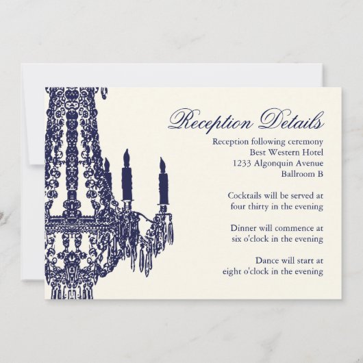 Uitnodigingen tot weduwschap van crème en midderna (Achterkant)